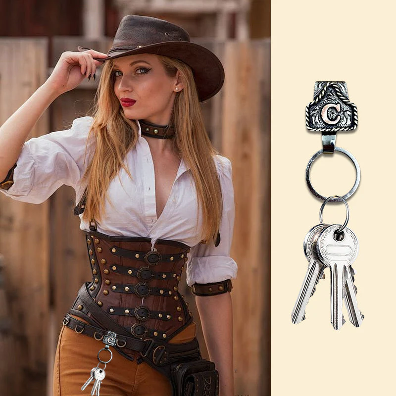 🎄Christmas hot sale🔥 Vintage Letter Keychain - Image 7