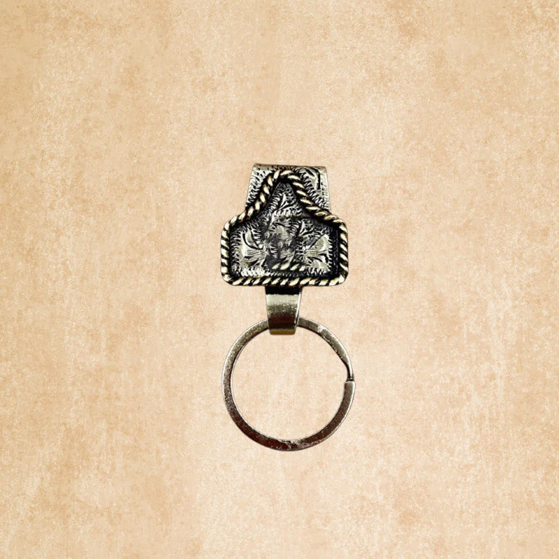 🎄Christmas hot sale🔥 Vintage Letter Keychain - Image 9